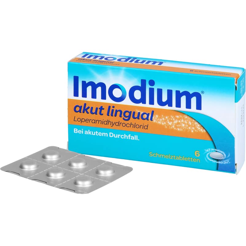IMODIUM acute lingual orodispersible tablets