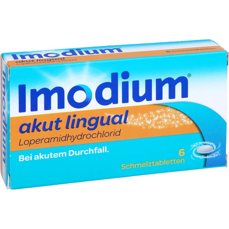 IMODIUM acute lingual orodispersible tablets