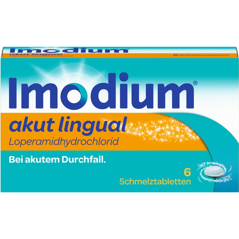 IMODIUM acute lingual orodispersible tablets