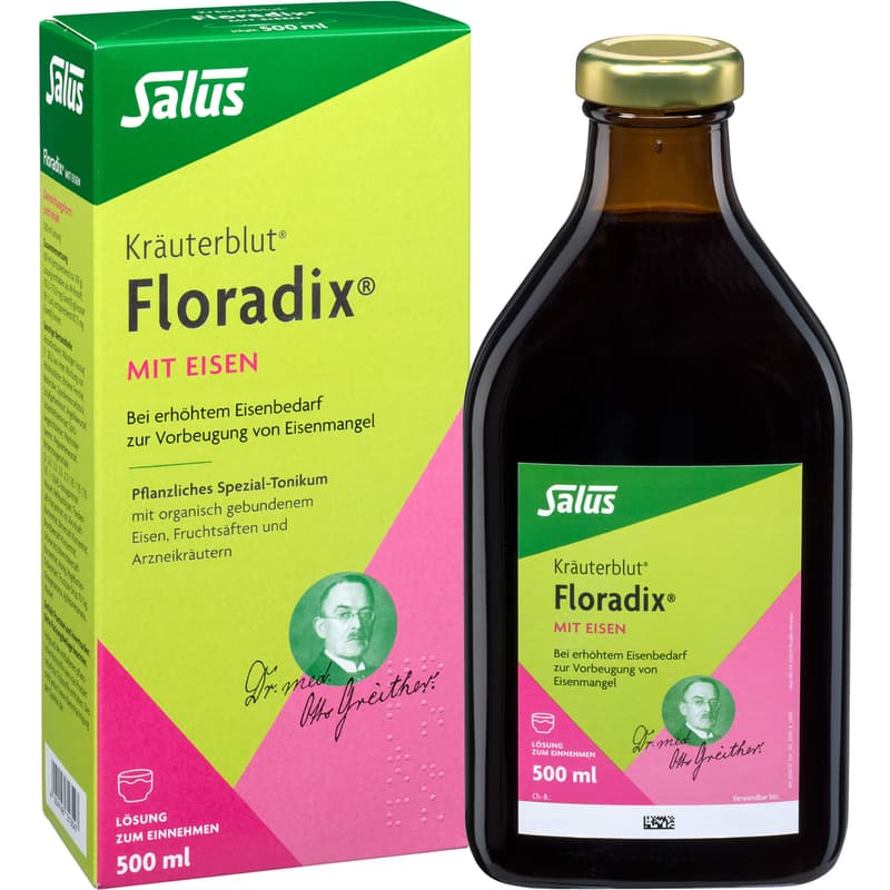 FLORADIX mit Eisen Lösung zum Einnehmen