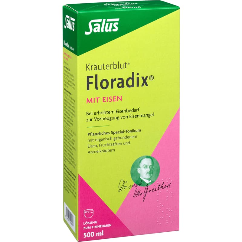 FLORADIX mit Eisen Lösung zum Einnehmen