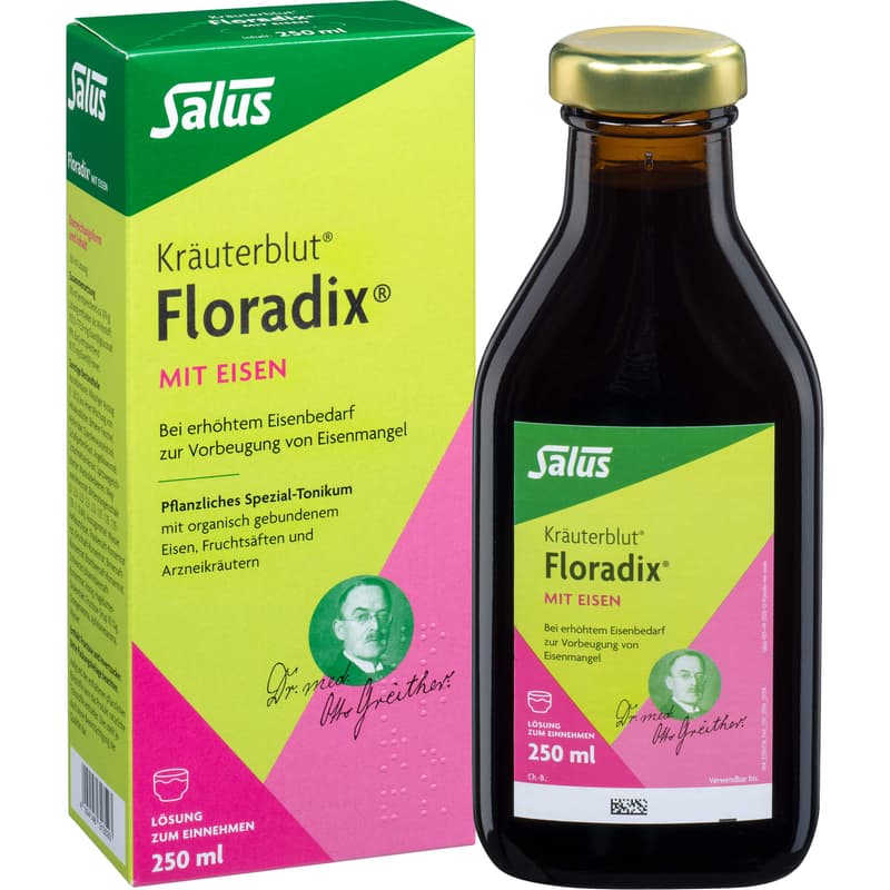 FLORADIX mit Eisen Lösung zum Einnehmen