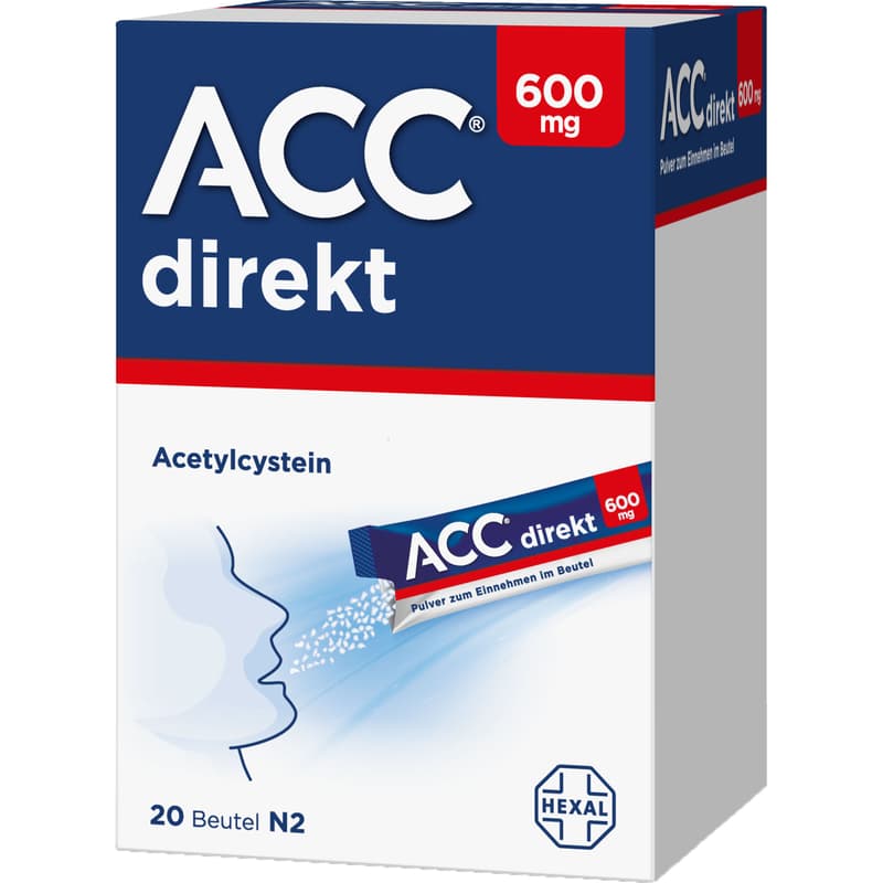 ACC direkt 600 mg Pulver zum Einnehmen im Beutel