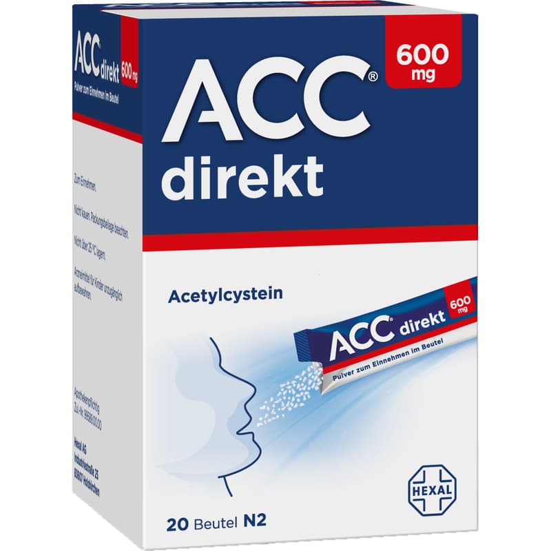 ACC direkt 600 mg Pulver zum Einnehmen im Beutel
