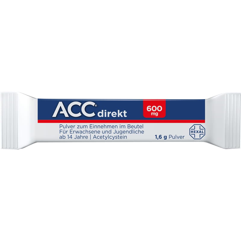 ACC direkt 600 mg Pulver zum Einnehmen im Beutel
