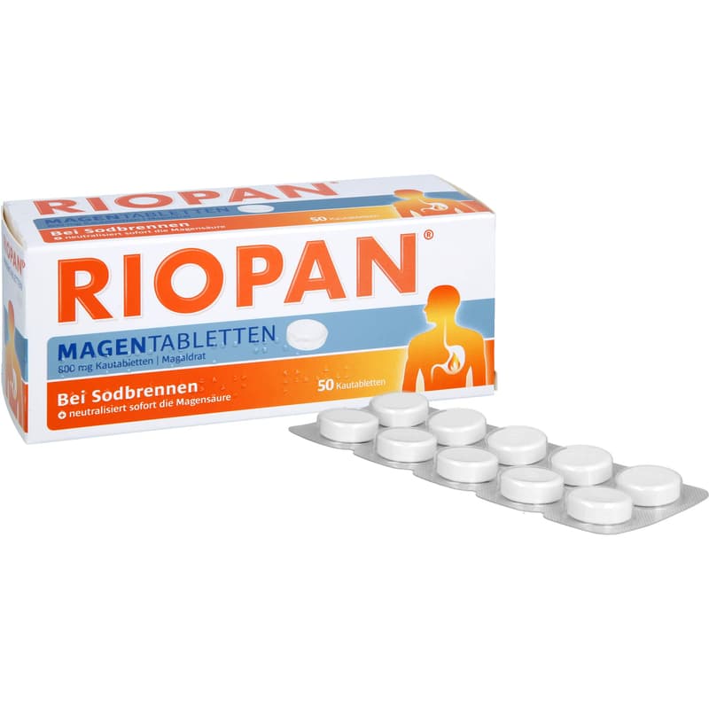 RIOPAN Magen Tabletten Kautabletten