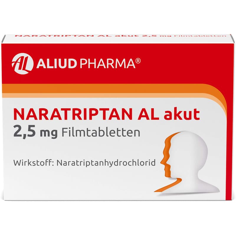 NARATRIPTAN AL akut 2,5 mg Filmtabletten