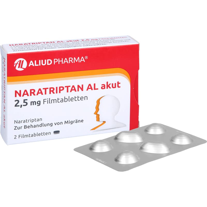 NARATRIPTAN AL akut 2,5 mg Filmtabletten