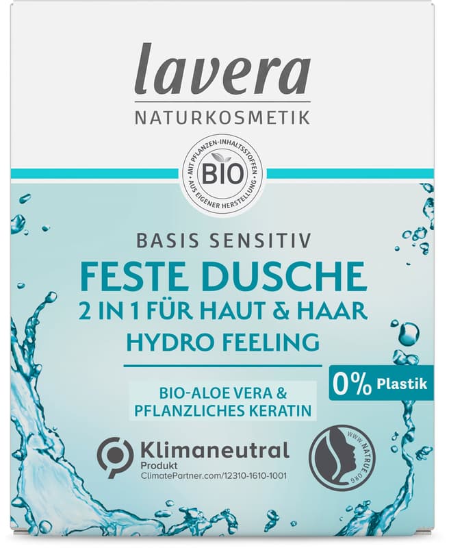 lavera Feste Dusche 2 in 1 basis sensitiv Hydro Feeling