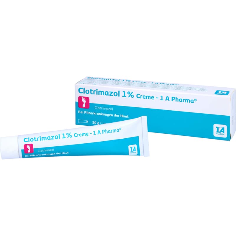 CLOTRIMAZOL 1% Creme-1A Pharma