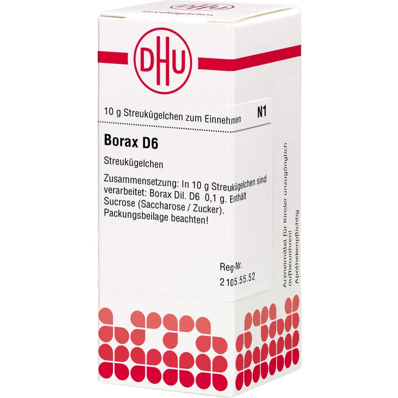 BORAX D 6 Globuli