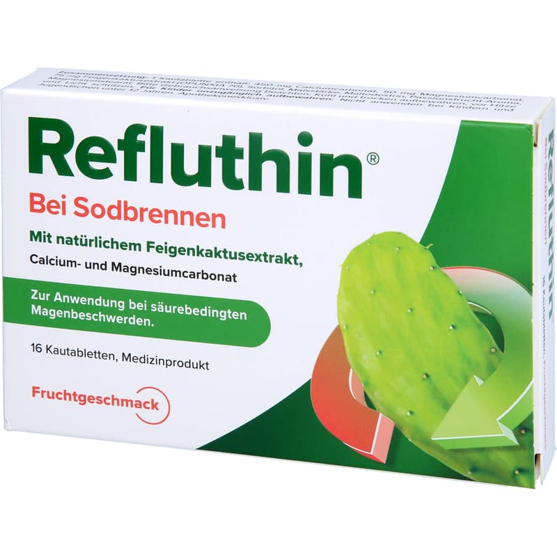 REFLUTHIN bei Sodbrennen Kautabletten Frucht