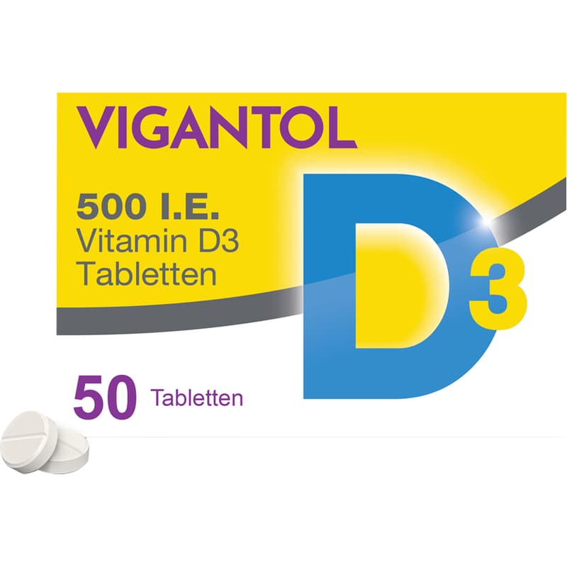 VIGANTOL 500 I.E. Vitamin D3 Tabletten
