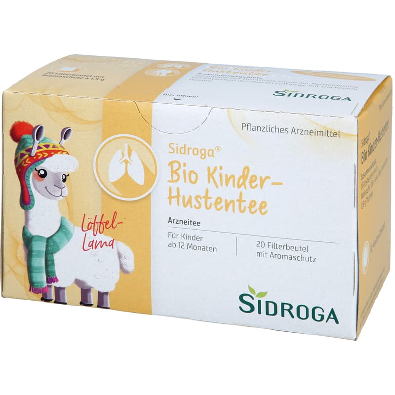 SIDROGA Bio Kinder-Hustentee Filterbeutel