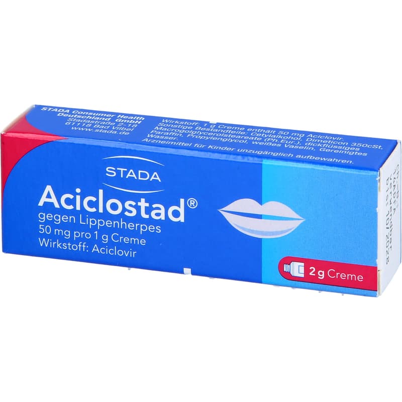 ACICLOSTAD Creme gegen Lippenherpes