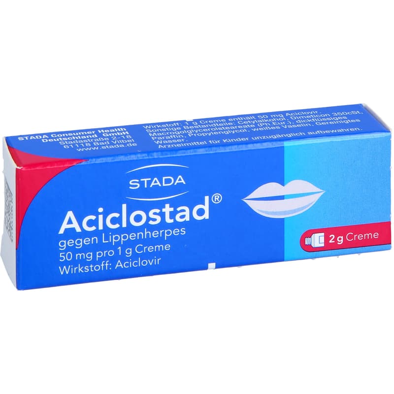 ACICLOSTAD Creme gegen Lippenherpes