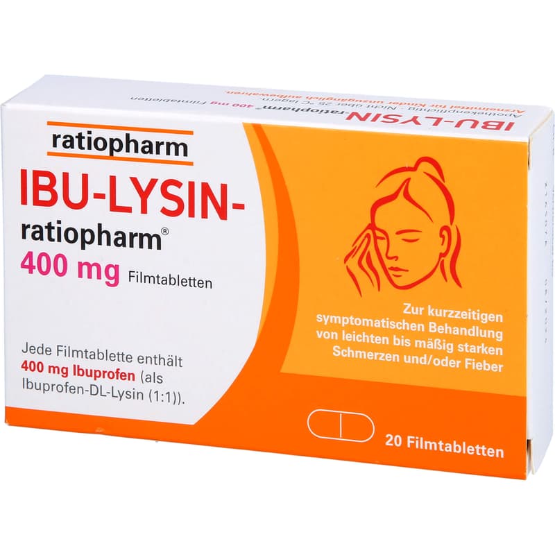 IBU-LYSIN-ratiopharm 400 mg film-coated tablets