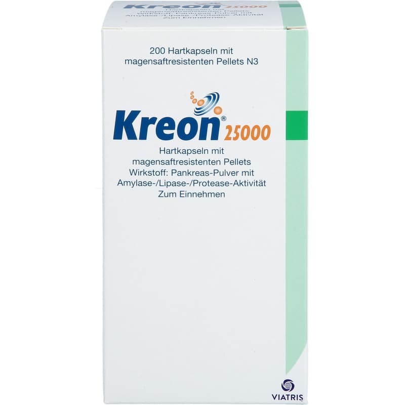 KREON 25.000 Hartkps.m.magensaftr.überz.Pellets