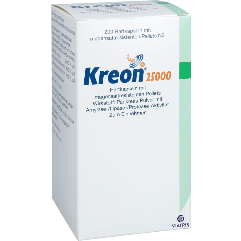 KREON 25.000 Hartkps.m.magensaftr.überz.Pellets