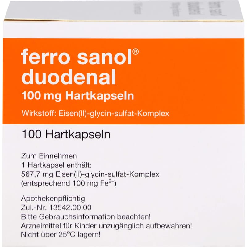 FERRO SANOL duodenal Hartkaps.m.msr.überz.Pell.