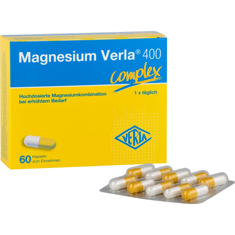 MAGNESIUM VERLA 400 Kapseln