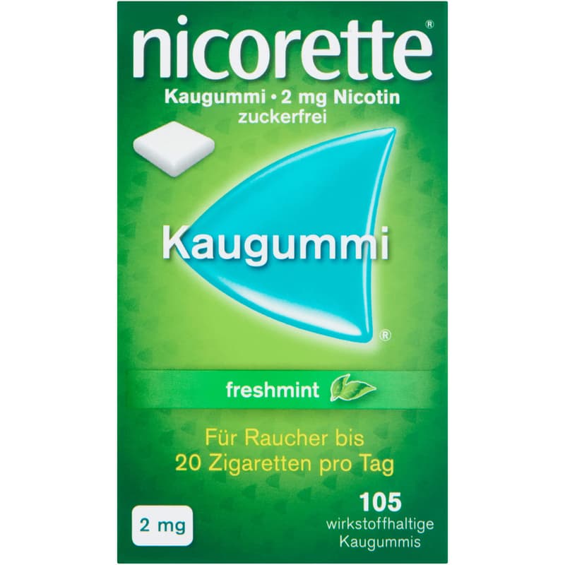 NICORETTE Chewing Gum 2 mg freshmint