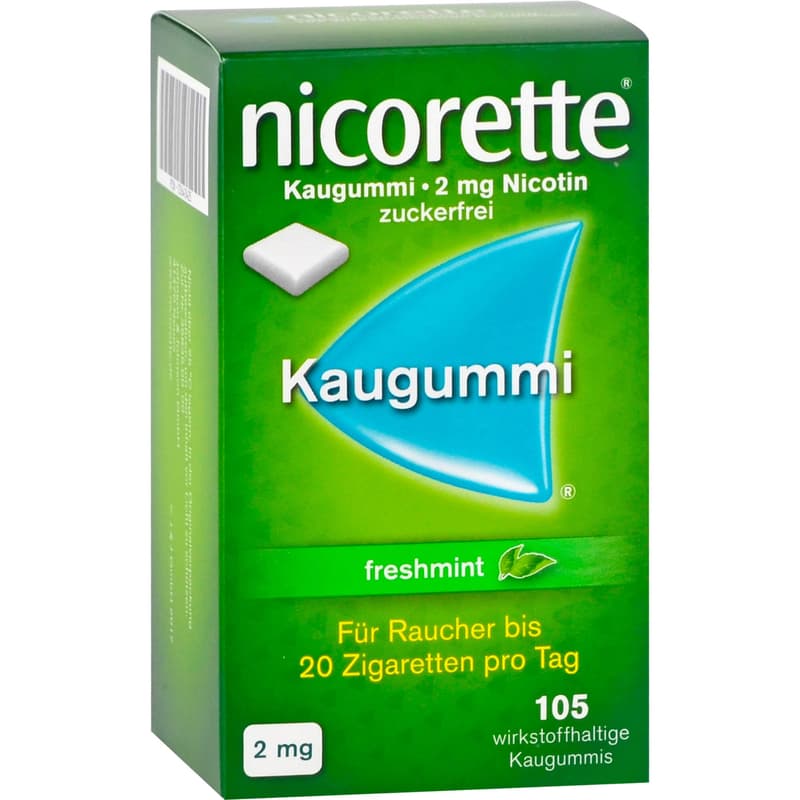 NICORETTE Chewing Gum 2 mg freshmint