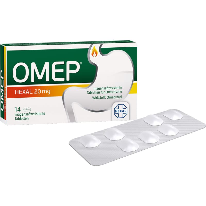 OMEP HEXAL 20 mg magensaftresistente Tabletten