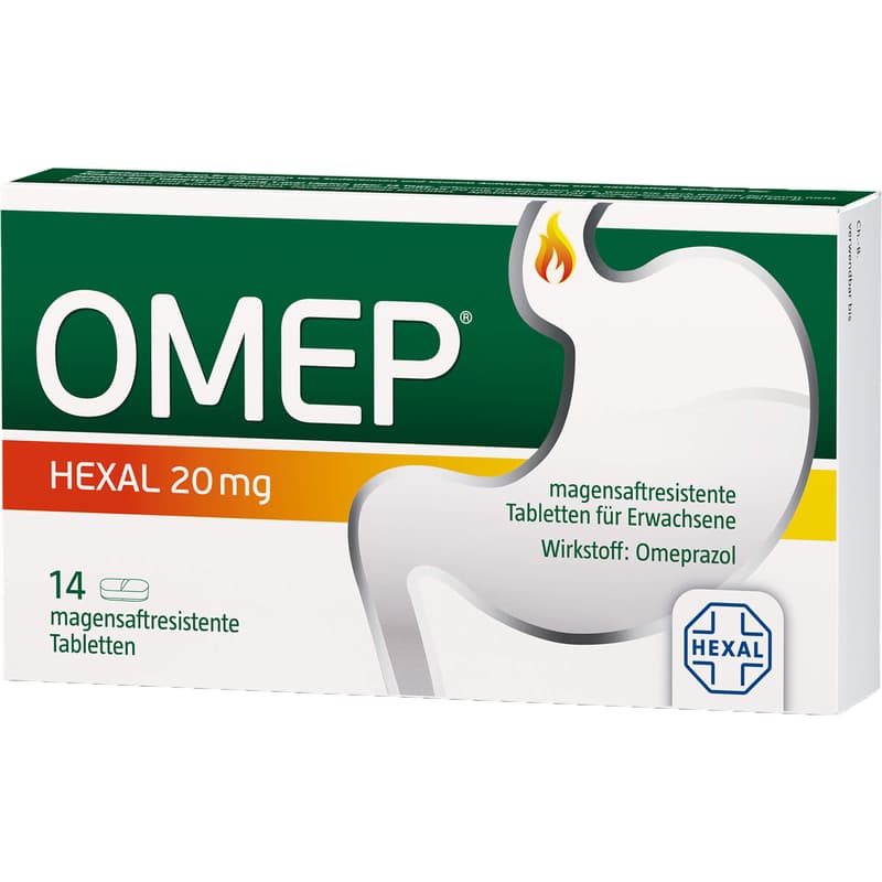 OMEP HEXAL 20 mg magensaftresistente Tabletten