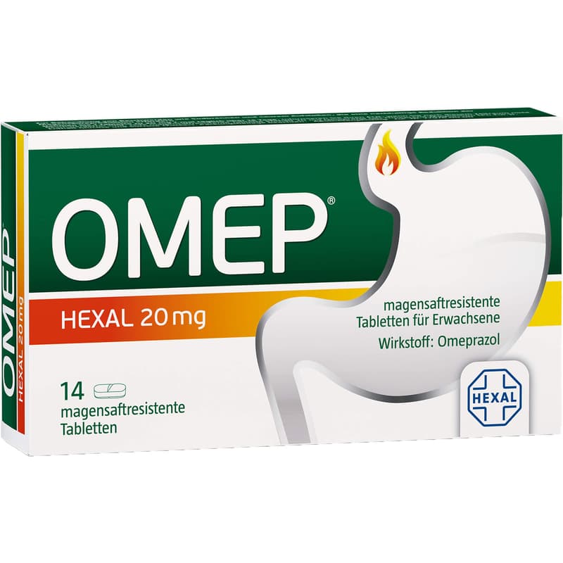 OMEP HEXAL 20 mg magensaftresistente Tabletten