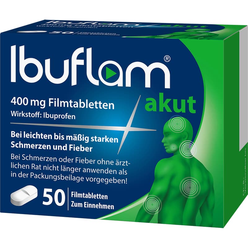 IBUFLAM acute 400 mg film-coated tablets