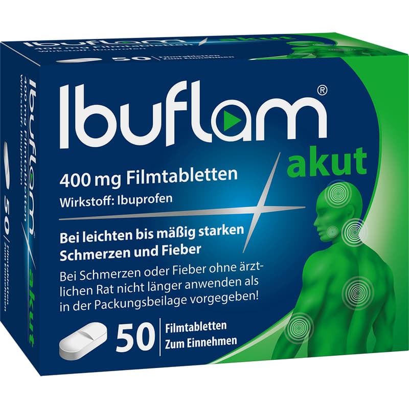 IBUFLAM acute 400 mg film-coated tablets
