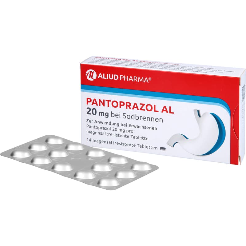 PANTOPRAZOL AL 20 mg bei Sodbr.magensaftres.Tabl.