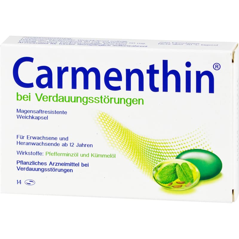CARMENTHIN bei Verdauungsstörungen msr.Weichkaps.