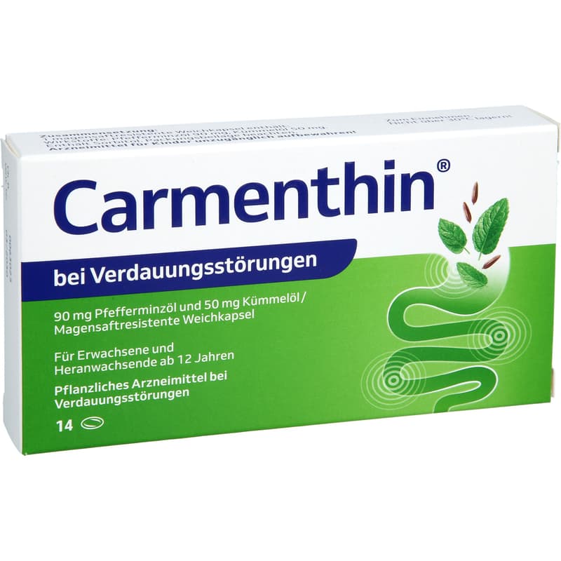 CARMENTHIN bei Verdauungsstörungen msr.Weichkaps.