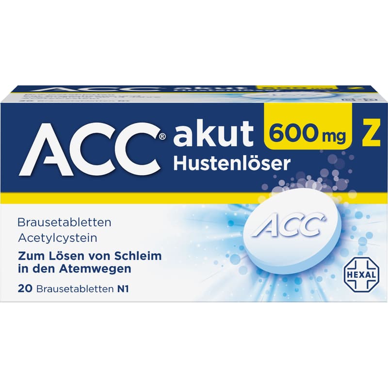ACC akut 600 Z Hustenlöser Brausetabletten