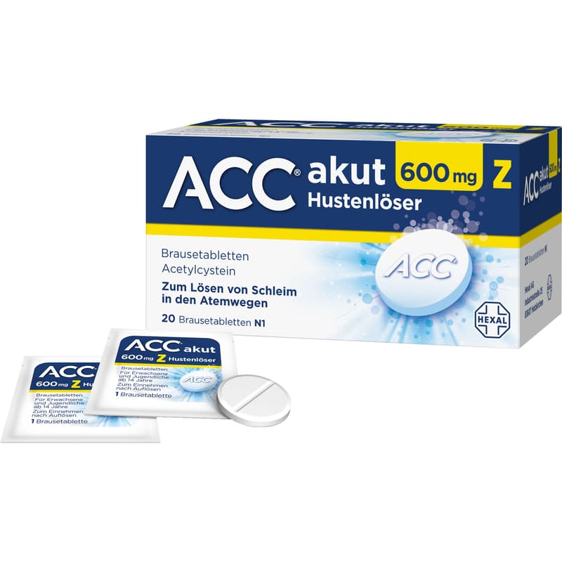 ACC akut 600 Z Hustenlöser Brausetabletten