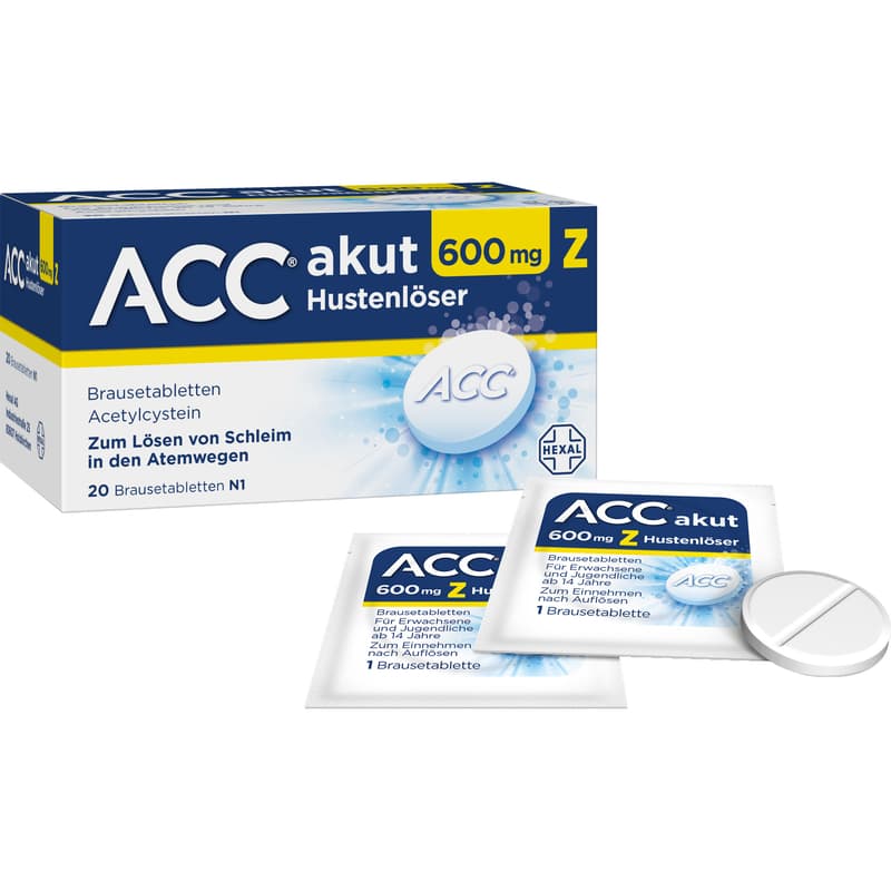 ACC akut 600 Z Hustenlöser Brausetabletten