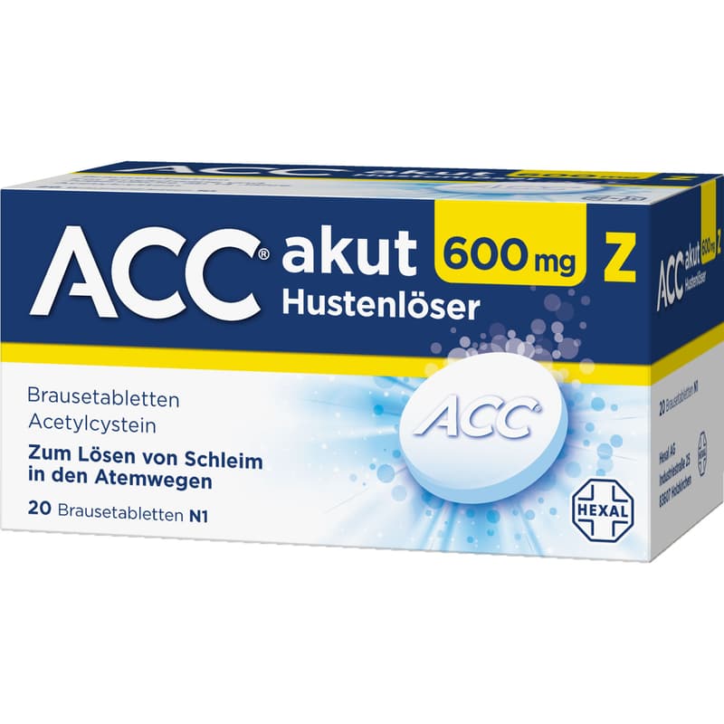 ACC akut 600 Z Hustenlöser Brausetabletten