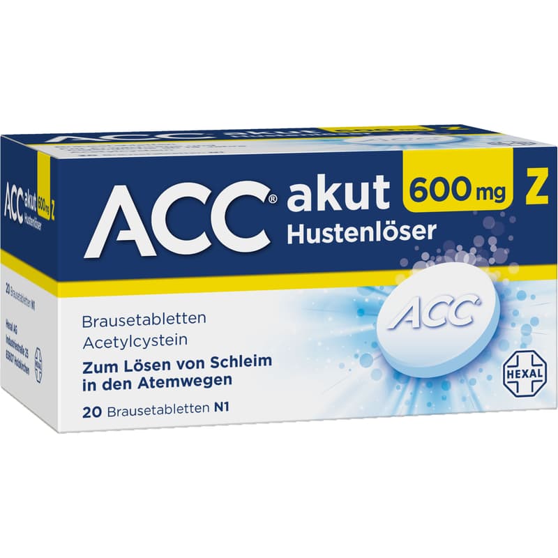 ACC akut 600 Z Hustenlöser Brausetabletten