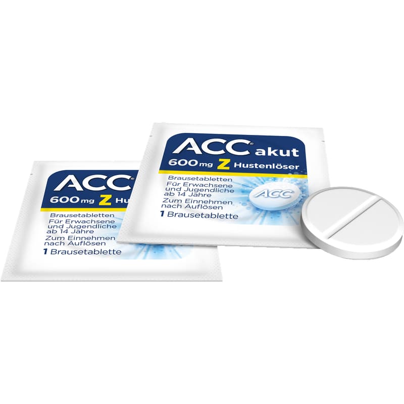 ACC akut 600 Z Hustenlöser Brausetabletten