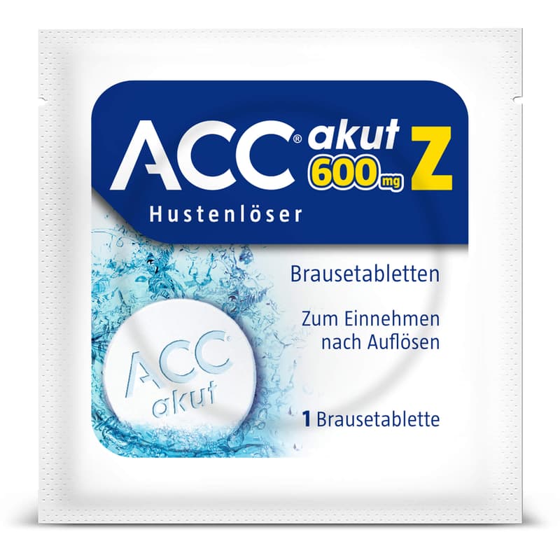ACC akut 600 Z Hustenlöser Brausetabletten