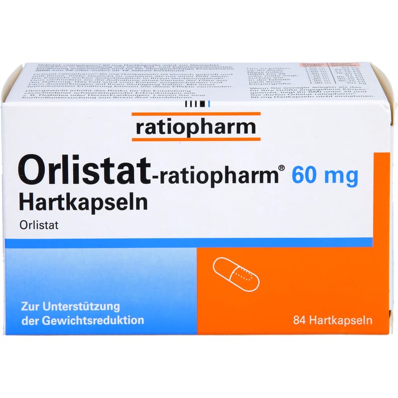 ORLISTAT-ratiopharm 60 mg Hartkapseln
