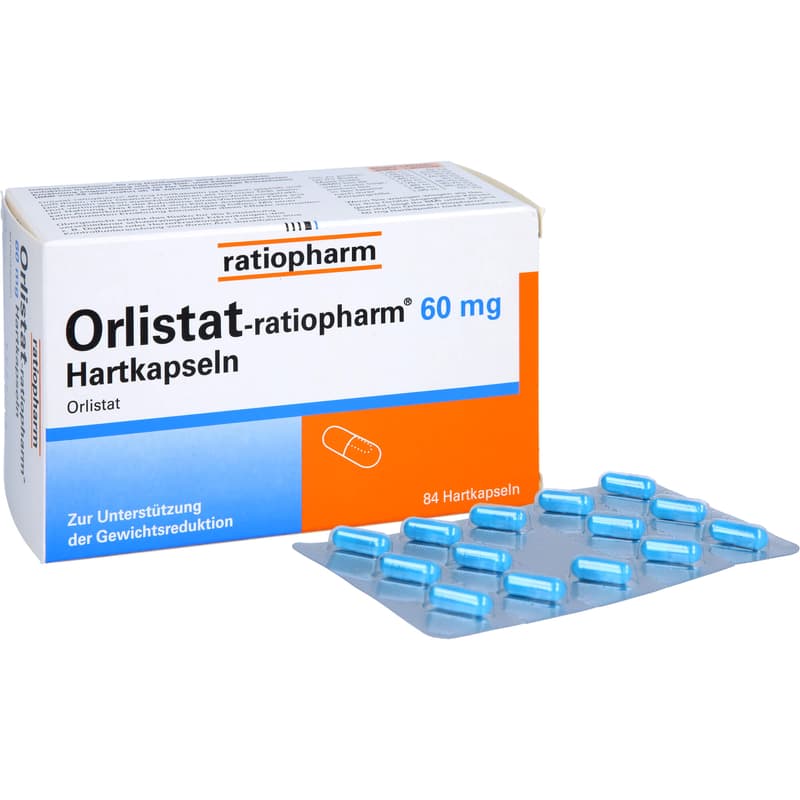 ORLISTAT-ratiopharm 60 mg Hartkapseln