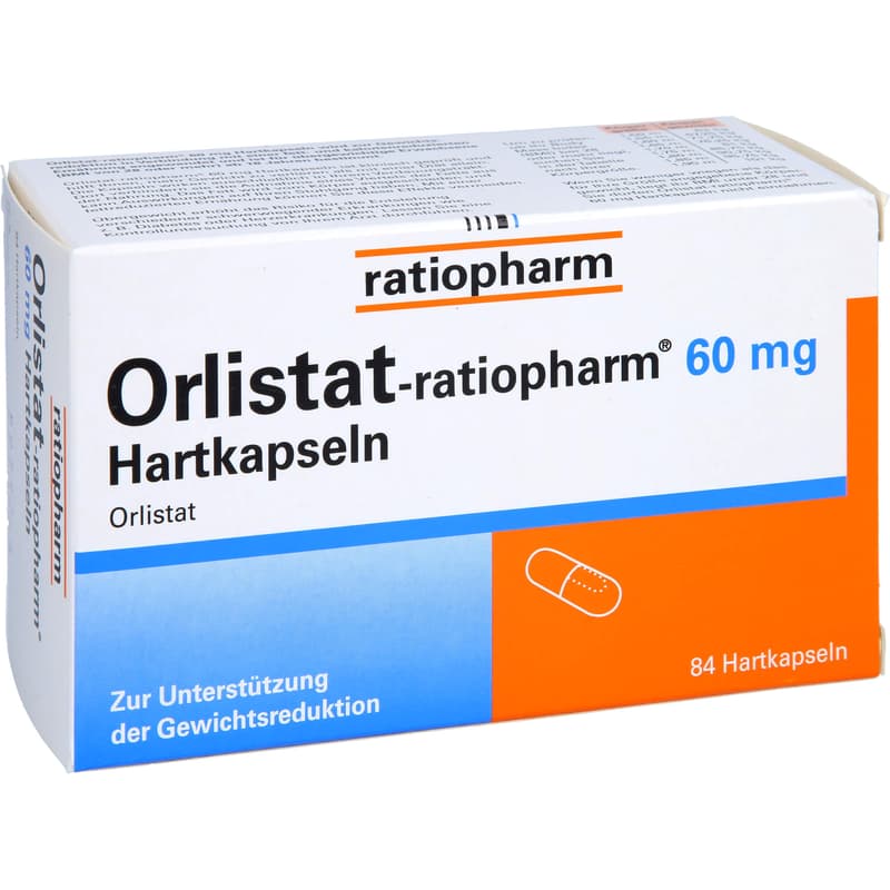 ORLISTAT-ratiopharm 60 mg Hartkapseln
