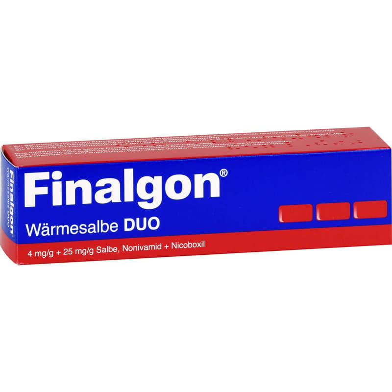 FINALGON Wärmesalbe DUO 4 mg/g + 25 mg/g