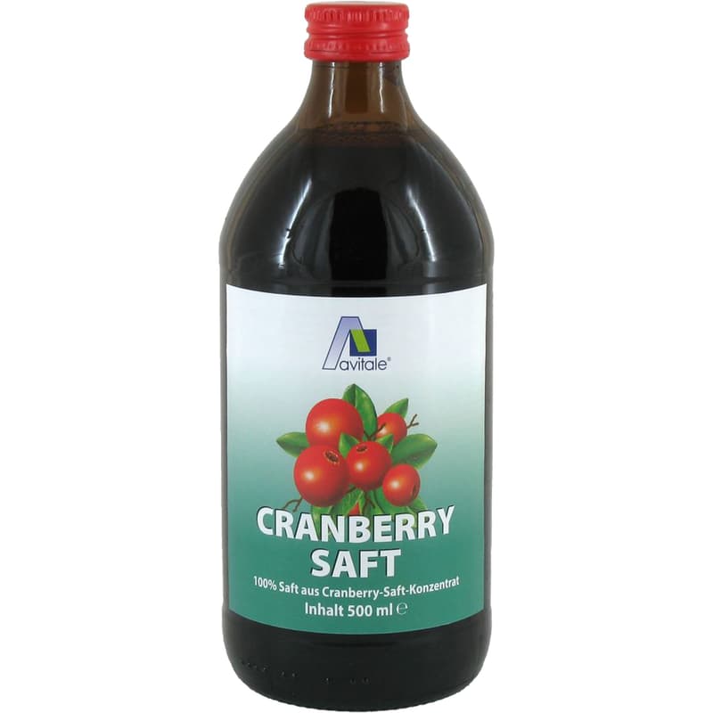 CRANBERRY SAFT 100% Frucht