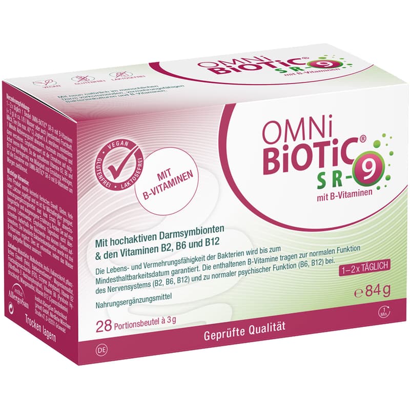 OMNI BiOTiC SR-9 mit B-Vitaminen Pulver Beutel