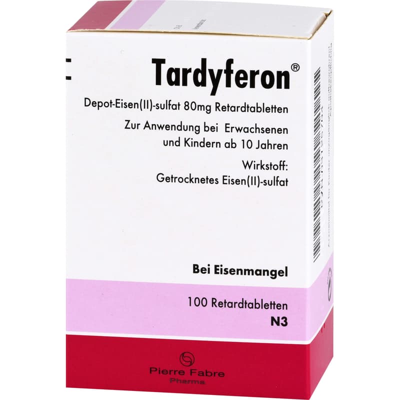 TARDYFERON Depot-Eisen(II)-sulfat 80 mg Retardtab.