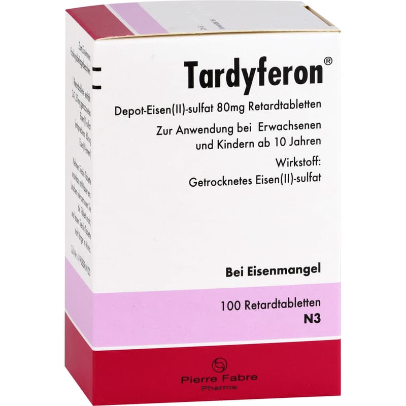 TARDYFERON Depot-Eisen(II)-sulfat 80 mg Retardtab.
